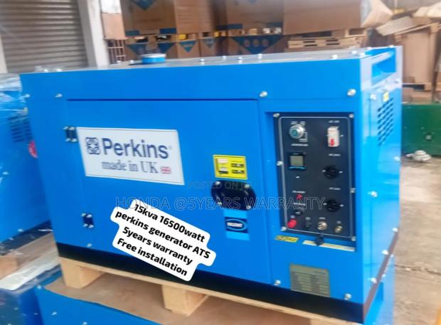 Digital Generator Perkins 15kva 16500watt Diesel Generator · Photo 1