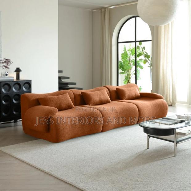 Sofa (3 Seater) 290cm Orange · Photo 1