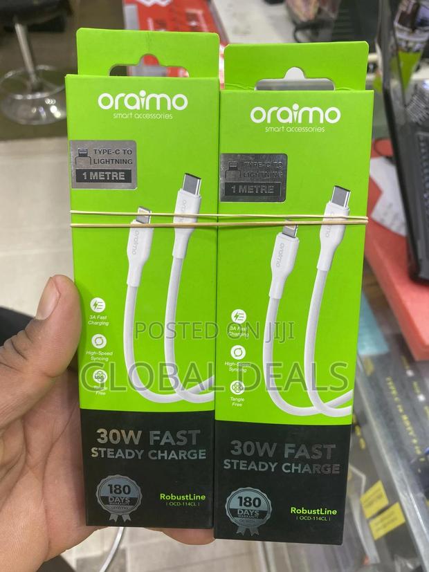 Original Oraimo Apple Cable · Photo 1