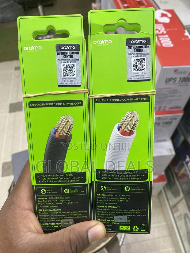 Original Oraimo Apple Cable · Photo 2