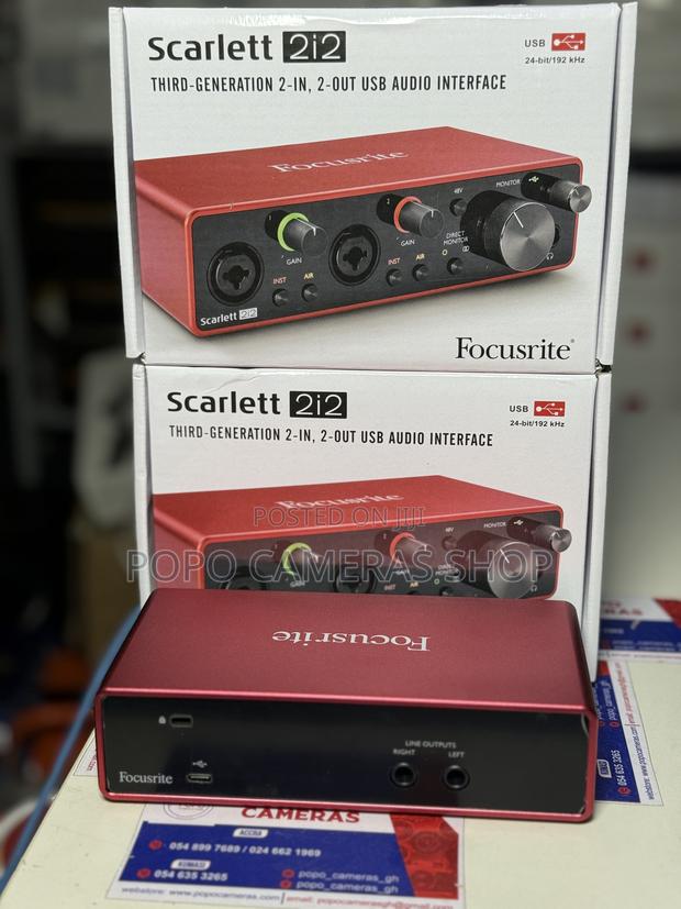 Focusrite Scarlett 2i2 3rdgen 2-In,2-Out Usb Audio Interface · Photo 2