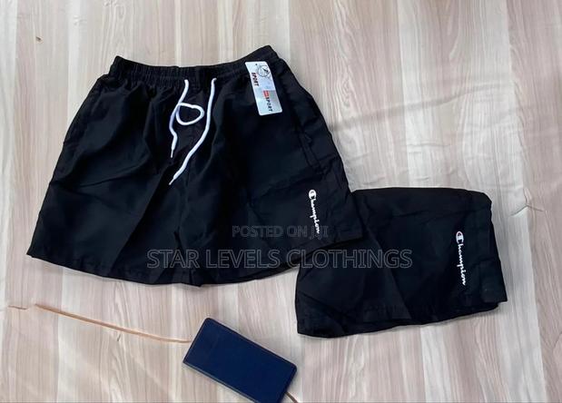 Plain Black Summer Shorts Available*Champion** · Photo 1