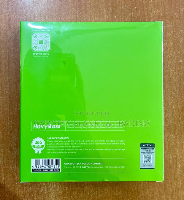 Oraimo Boompop Lite Enc Over-Ear Wireless Headphones Ohp-317 · Photo 4