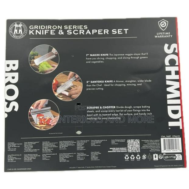 Knife Scraper Set of 3 (Schmidt) · Photo 3