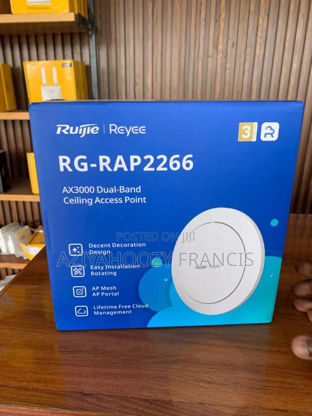 Ruijie Ax3000 Dual Band Ceiling Access Point · Photo 1