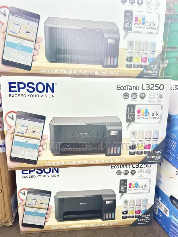 Ecotank L3250 Multifunction Wifi Printer · Photo 1