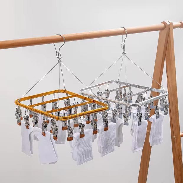 Stainless Steel Socks/Hankerchief/Pants Clip Hanger · Photo 2