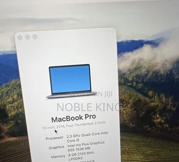 Laptop Apple MacBook Pro 2018 8GB Intel Core I5 SSD 256GB · Photo 3