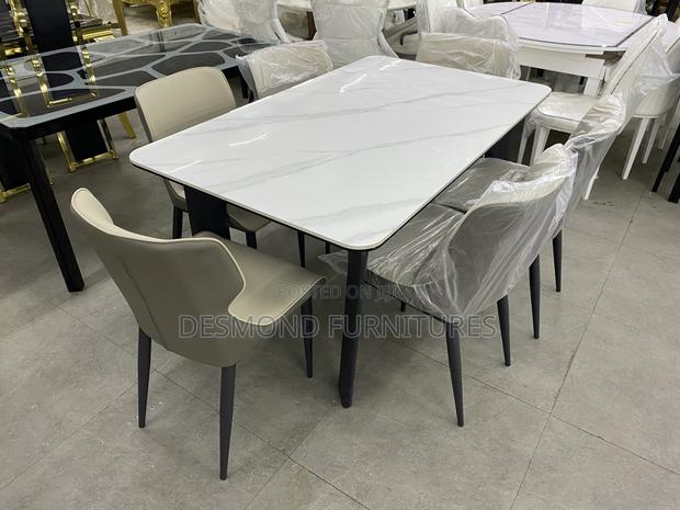 Marble Dining Tables 6 Chairs · Photo 1