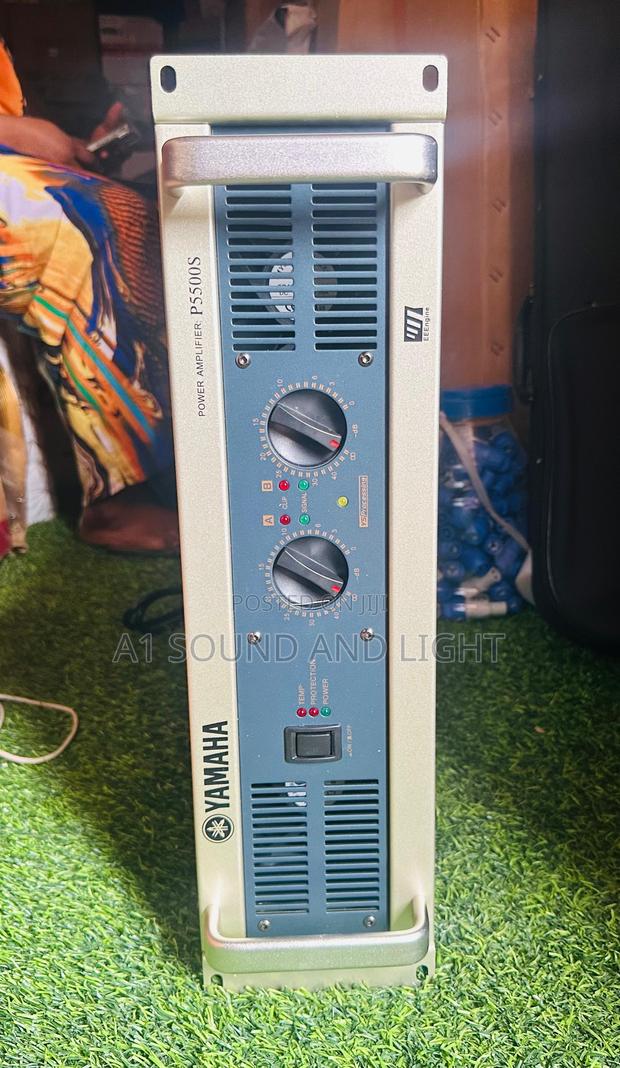 Yamaha P5500s Power Amplifier · Photo 1