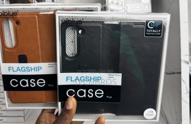 Original Leather Case For Galaxy Fold 5 360 Protection · Photo 1