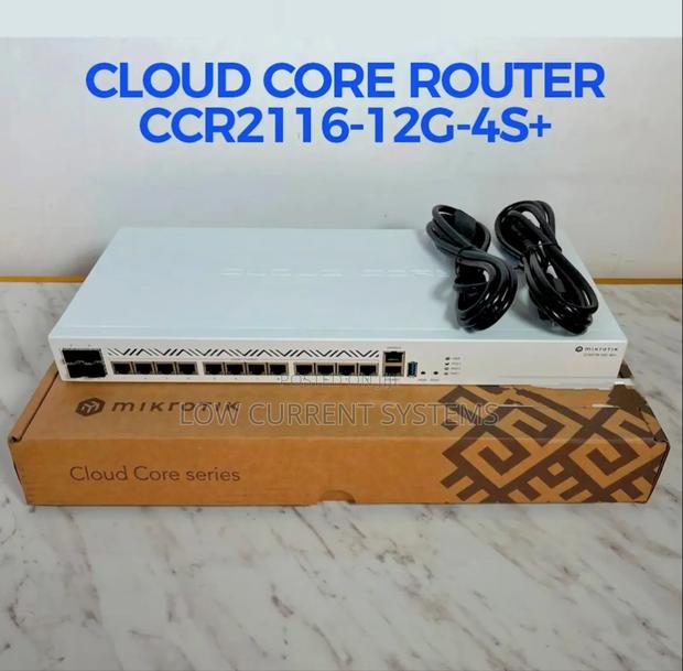 Mikrotik Ccr2116-12g-4s+ Cloud Core Router Ethernet Router · Photo 1