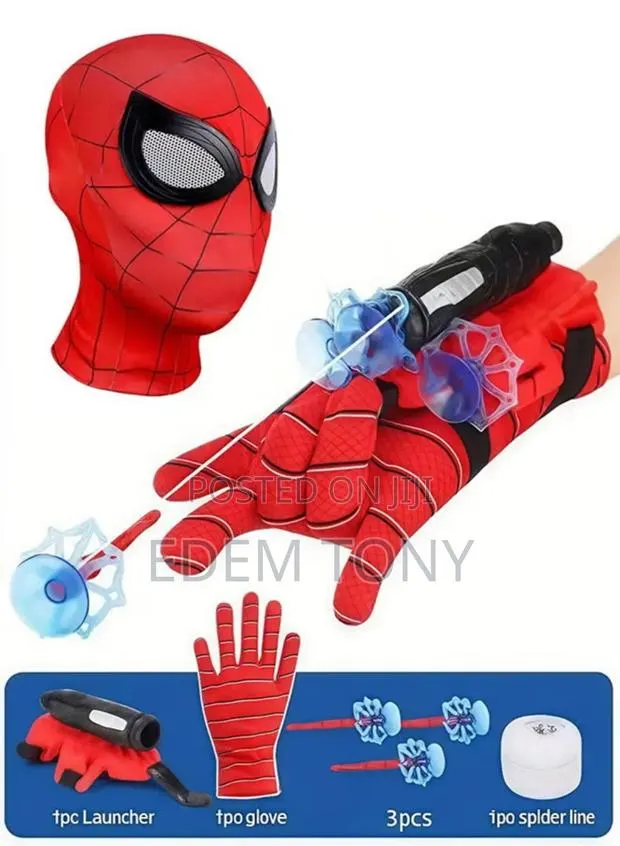 Spider-Man Role-Play Toy Set With Mask. · Photo 1