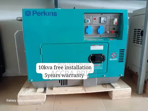 Digital Power Muscle at Your Fingertips Perkins Diesel 10kva · Photo 1