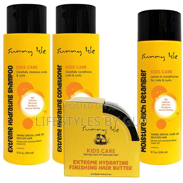 Sunny Isle Kids Jamaican Black Castor Hair Care 4 Set Bunde · Photo 1