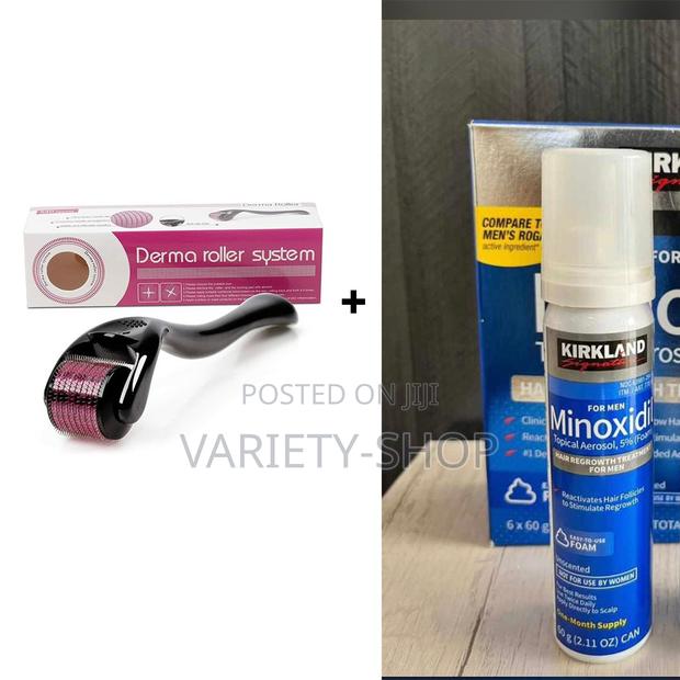 Kirkland - Kirkland Minoxidil Foam + Derma Roller Combo Pack · Photo 1