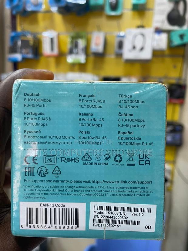 Tp Link 8port Desktop Switch Ls1008 · Photo 2