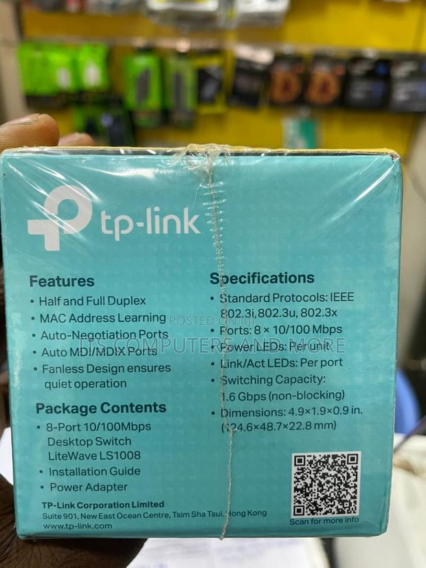 Tp Link 8port Desktop Switch Ls1008 · Photo 3