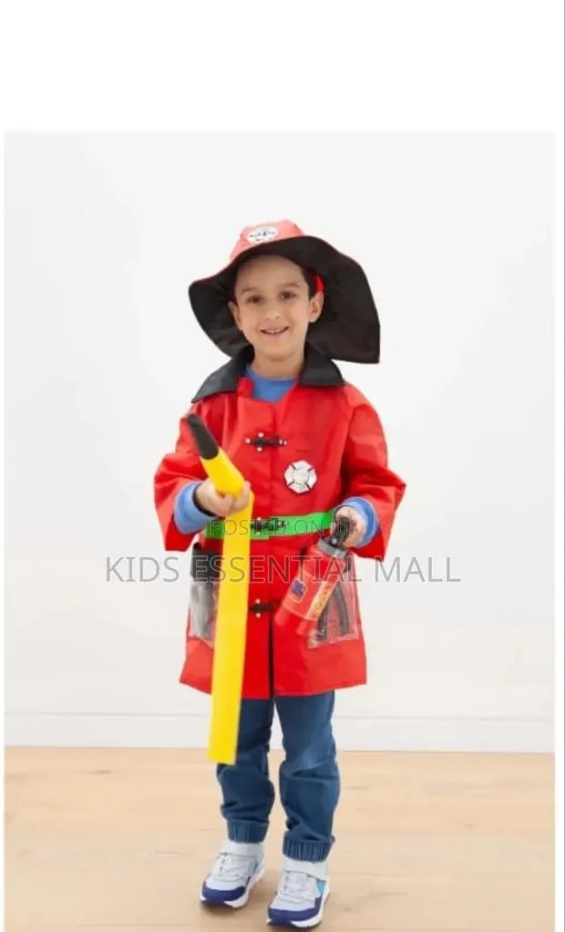 Fireman Career Costume for Kids · Photo 1