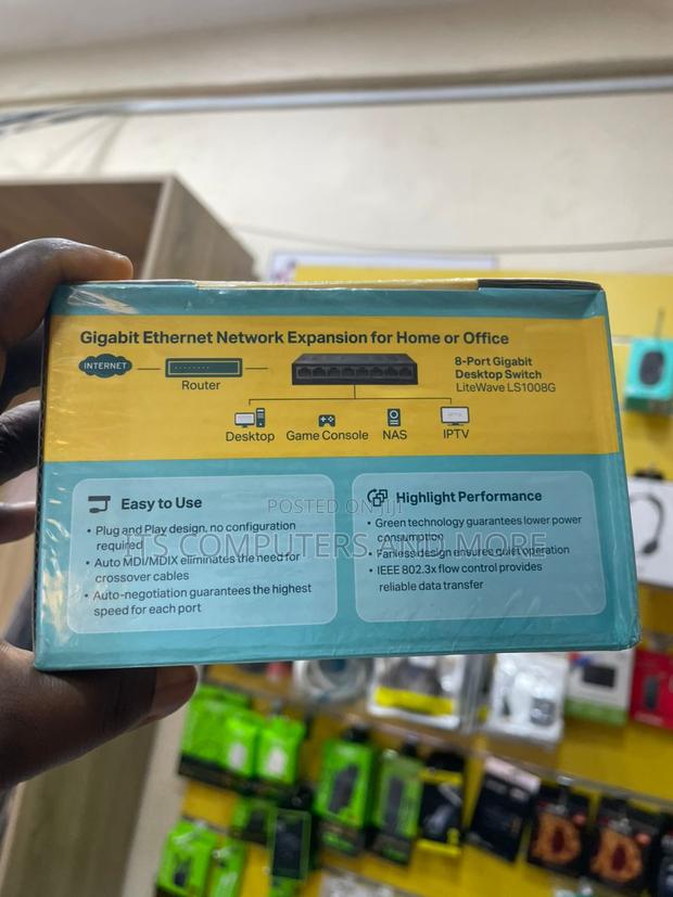 Tp-Link 8port Gigabit Switch Ls1008g · Photo 5