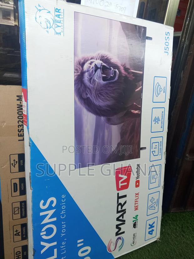Ailyons 50 Inches Smart Tv, Ailyons Entertainment Hub · Photo 1