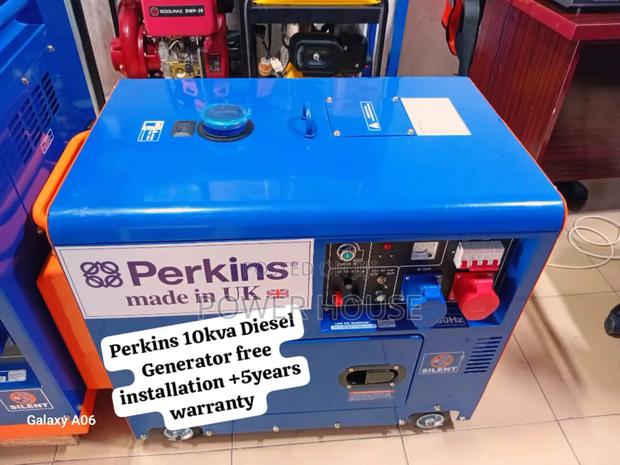 Instant Power Perkins Diesel Generator 10kva Silent · Photo 1