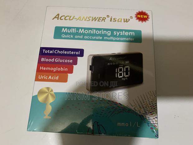 Accu Answer Cholesterol Hb Glucose Uric Acid Monitor · Photo 1