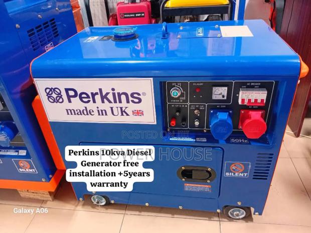 The Idea Machine Perkins 10kva Diesel Generator Silent · Photo 1