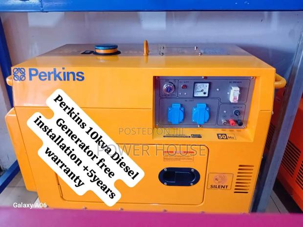 Brain Spark Perkins Diesel Generator 10kva Silent · Photo 1