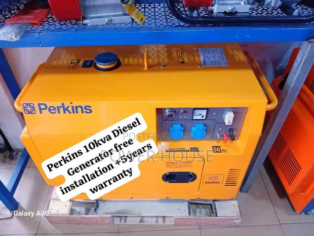 Spark-O-Matic Perkins Diesel Generator 10kva Silent · Photo 1