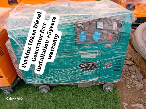 Prompt Lab Perkins Diesel Generator 10kva Silent · Photo 1