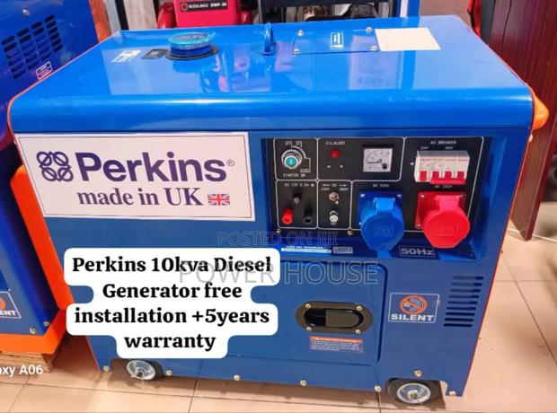Idea Igniter Perkins Diesel Generator 10kva Silent · Photo 1