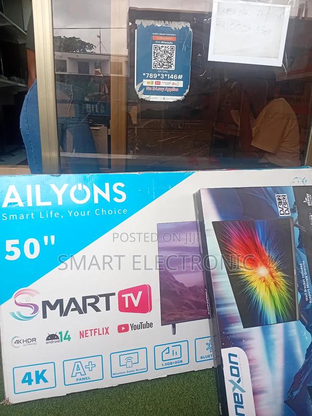 Ailyons 50inch Smart Tv 4k Resolution · Photo 1