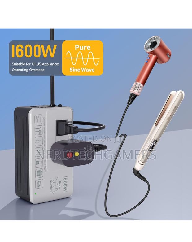 1600w Voltage Converter 220v to 110v – · Photo 2