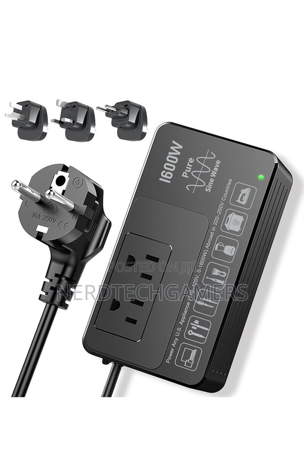 1600w Voltage Converter 220v to 110v – · Photo 1