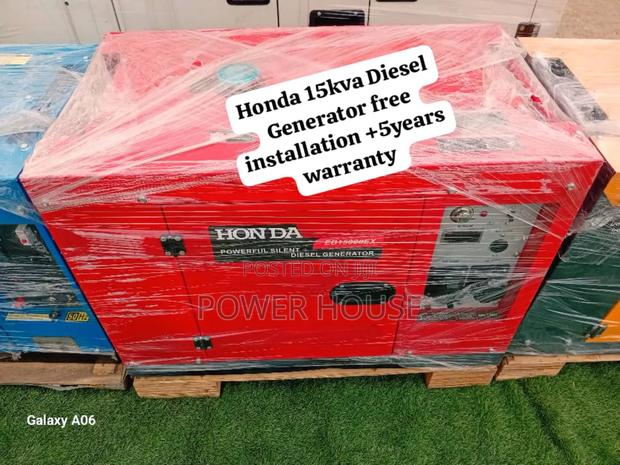 Spell Power Honda Diesel Generator 15kva Silent · Photo 1