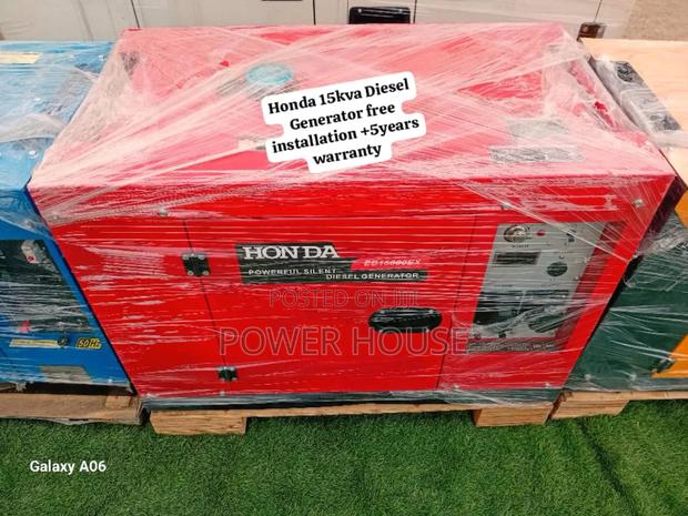 Magic Molder Honda Diesel Generator 15kva Silent · Photo 1