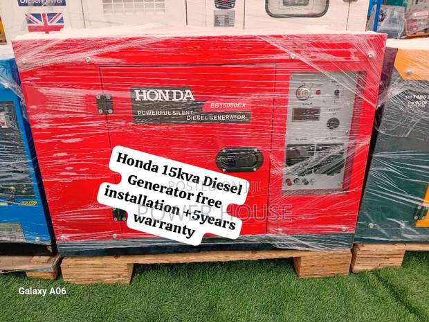 The Idea Cauldron Honda Diesel Generator 15kva Silent · Photo 1
