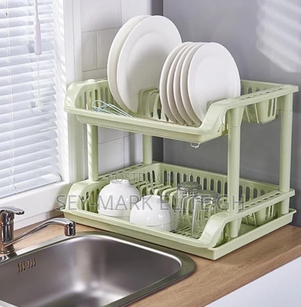 2 Tier Dish Drying Rack · Photo 1