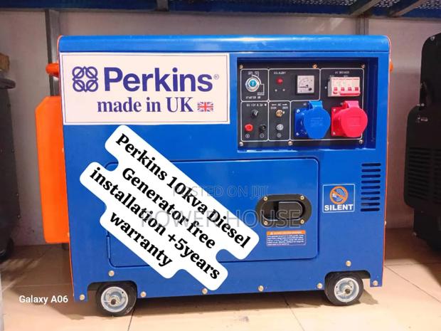 Data Drive Ideas Perkins Diesel Generator 10kva Silent · Photo 1