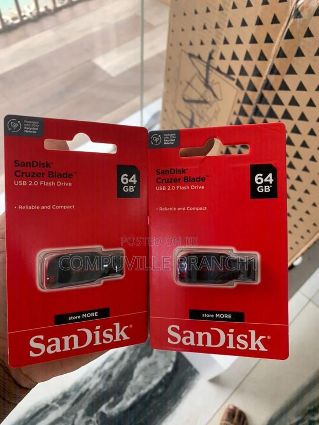Sandisk 64 Gb Usb 2.0 Flag Drive · Photo 1