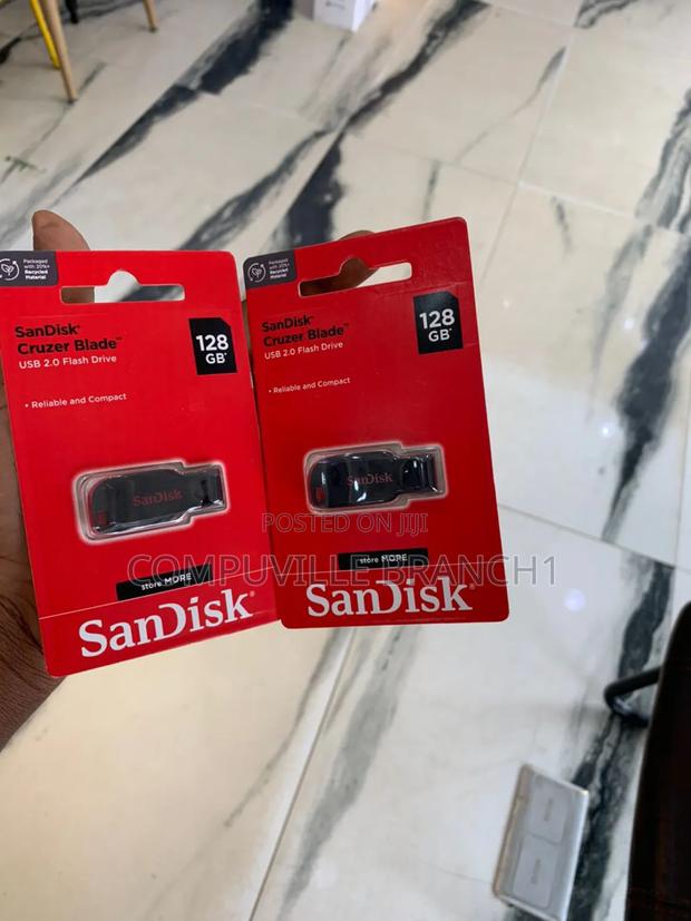 Sandisk 128 Gb Usb 2.0 Flash Drive · Photo 1