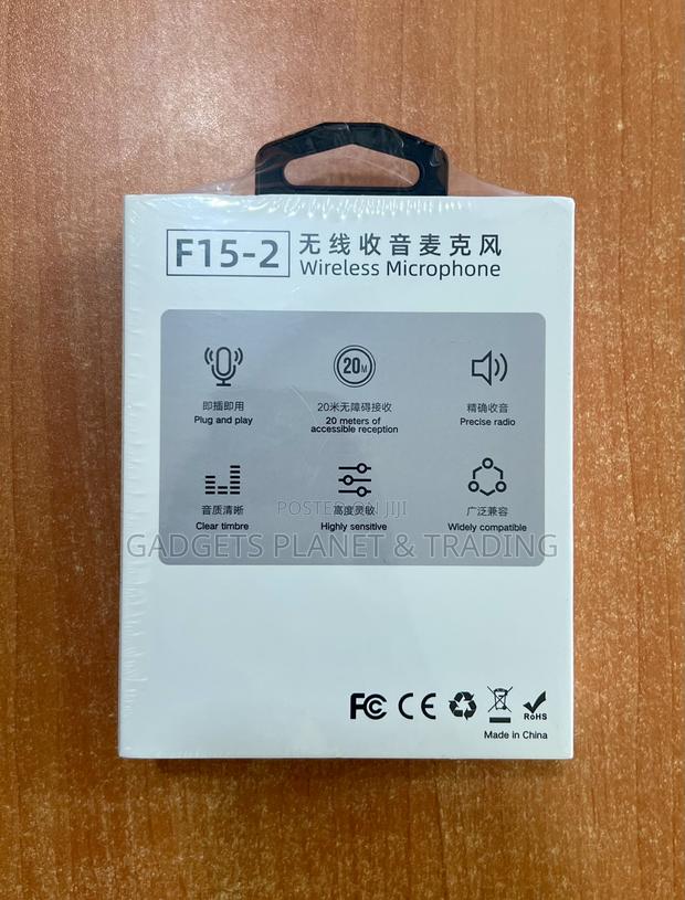 2 in 1 Wireless Lapel Microphone for iPhone Android- F15-2 · Photo 2