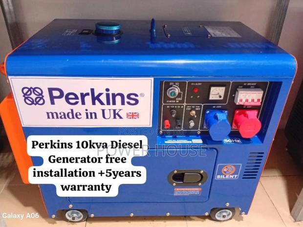 Quantum Creator Perkins Generator Diesel 10kva Silent · Photo 1