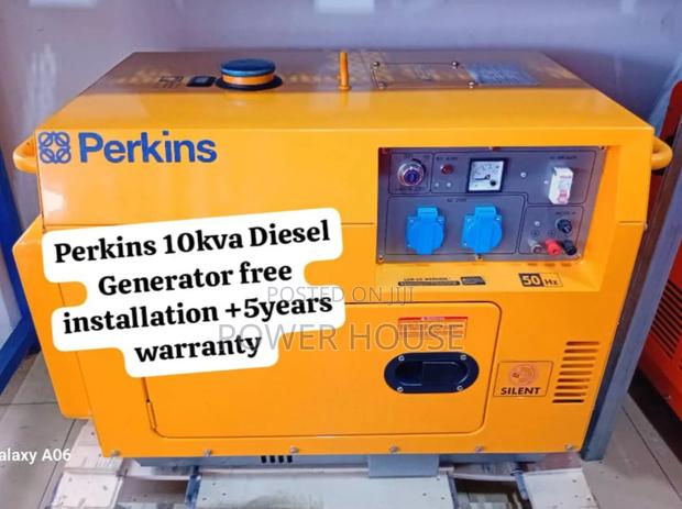 The Synthesizer Perkins Diesel Generator 10kva Silent · Photo 1