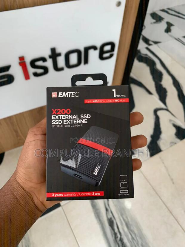 Emtec 1tb External SSD (×200) · Photo 1
