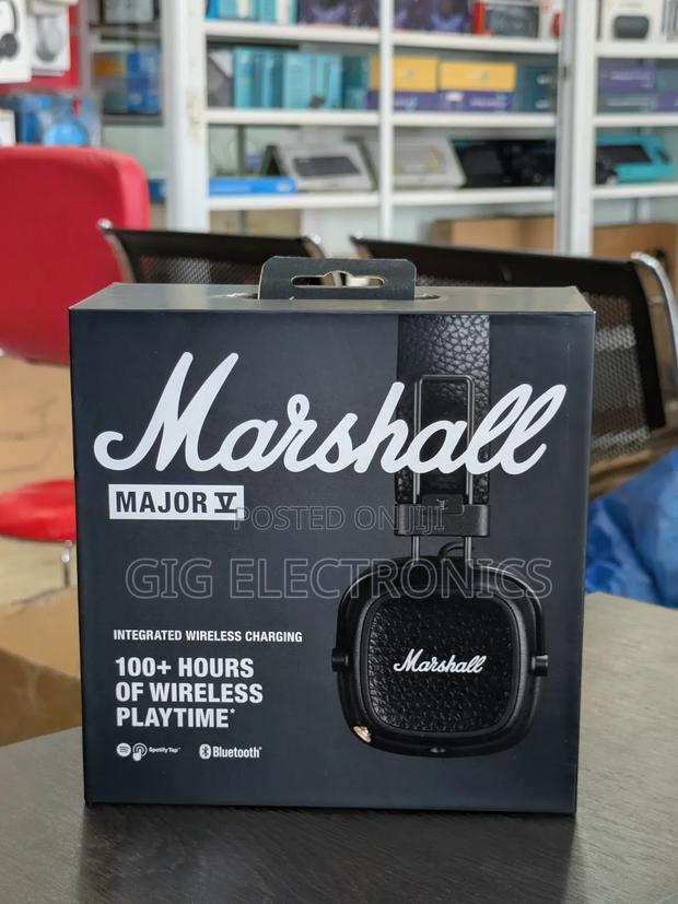 Marshall Major 5 Wireless on-Ear Headphones (Black) · Photo 1