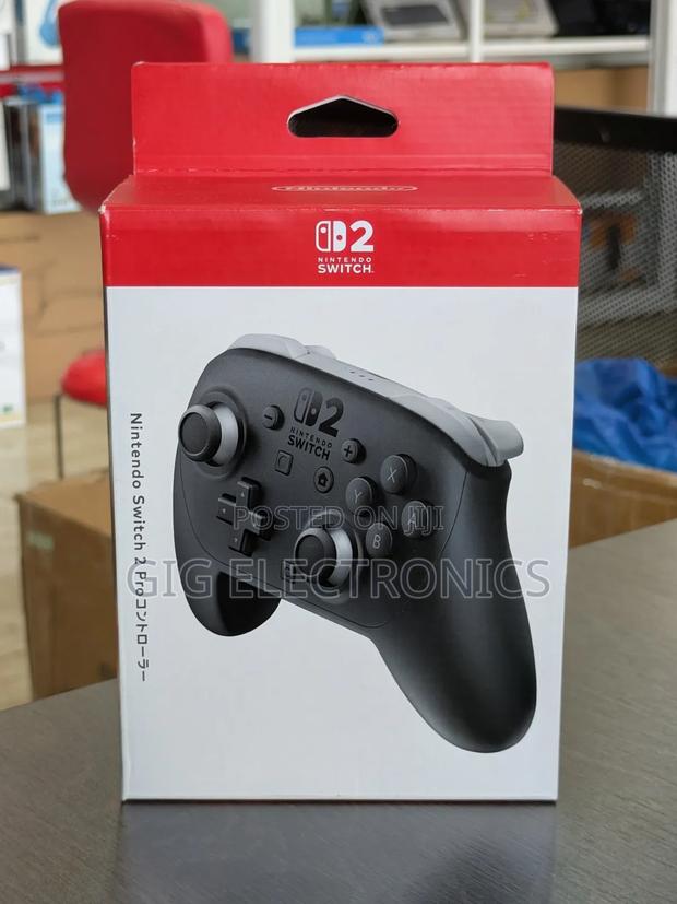 Nintendo Switch 2 Pro Controller Latest Model Black · Photo 1