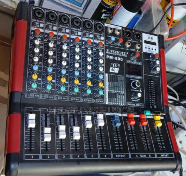 Supermulti Pm-600 6channel Powered Mixer · Photo 1