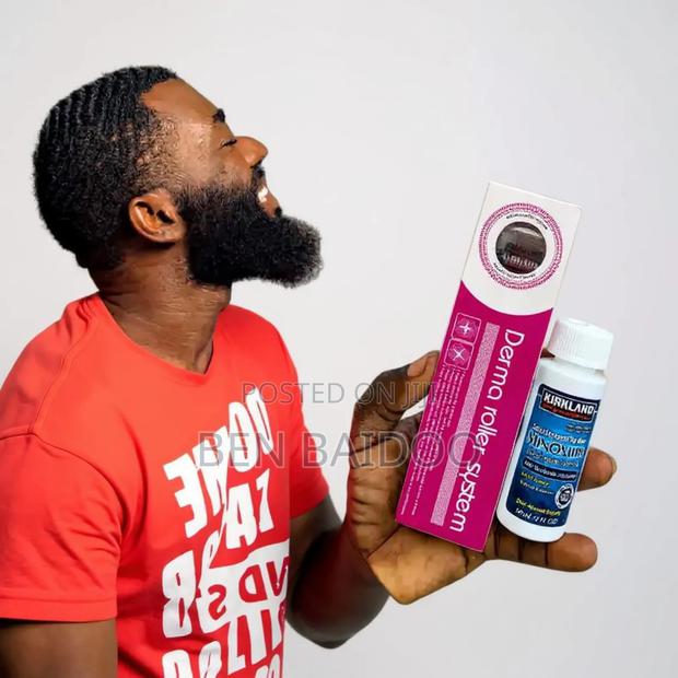 Kirkland Minox and Derma Roller Combo (Beard Product) · Photo 1